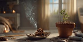 O que significa encontrar uma arruda seca no seu jardim, de acordo com o Feng Shui?