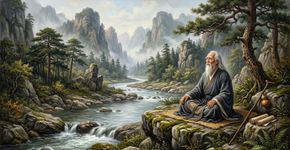 Lao-Tsé, filósofo chinês: “A vida segue seu curso como a água que atravessa a paisagem; nem quem acompanha o fluxo nem aquilo que encontra permanece exatamente igual”