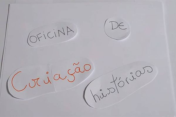 Oficina de Criação de Histórias. Foto: Divulgação
