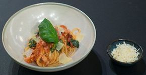 Receita do MasterChef: Faça em casa espaguete com panceta e bacon