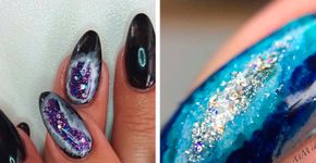 Unhas inspiradas em geodes são tendência na internet