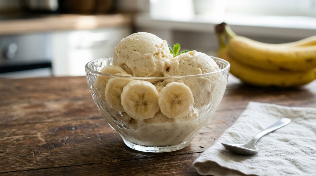 A fruta congelada dispensa leite condensado e creme de leite no preparo caseiro.