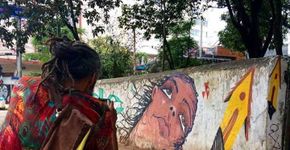 Grafiteiro é preso em SP após apagar tinta cinza sobre sua obra