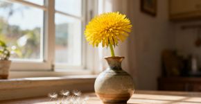 Dente-de-leão, a flor que o Feng Shui recomenda ter na sua cozinha para o que der e vier
