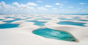 Dunas que chegam a avançar 25 metros por ano e lagoas que aparecem e desaparecem com as chuvas: o parque maranhense de 156 mil hectares onde cerca de 90 mil hectares são cobertos por um imenso campo de areia branca