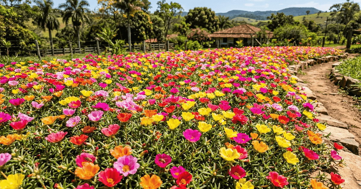 A planta rasteira que pode cobrir todo o chão do jardim e produzir ...
