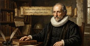 Michel de Montaigne questionou a maneira como as pessoas acumulavam informações sem desenvolver a capacidade de pensar: “É melhor uma cabeça bem-feita do que uma cabeça bem-cheia”.