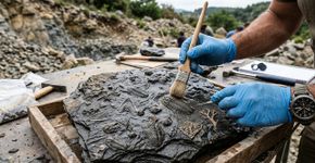 Dois caçadores de fósseis encontraram quase 400 criaturas de um oceano que desapareceu há 470 milhões de anos