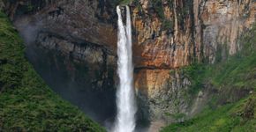 Cachoeira em Minas Gerais é do tamanho de prédio de 91 andares