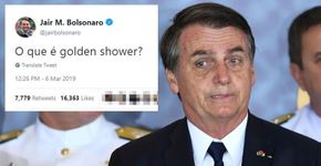 Veja descobre por que Bolsonaro perguntou sobre “Golden Shower”