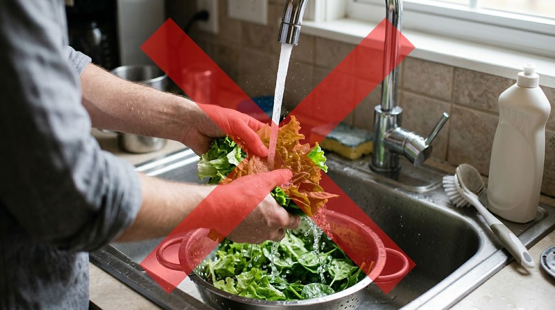 Vegetais comercializados em pacotes fechados passam por rigorosa sanitização industrial.