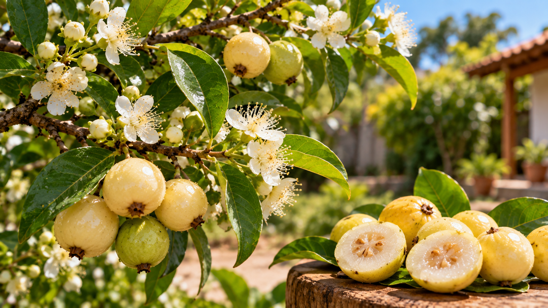 Entenda como são os frutos da guabiroba-branca, quais espécies podem receber esse nome e quais cuidados favorecem seu cultivo em casa.