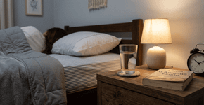 Os benefícios ancestrais de deixar um copo d’água ao lado da cama todas as noites, segundo o Feng Shui