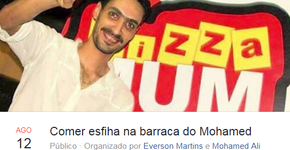 Refugiado sírio hostilizado recebe apoio em evento no Facebook