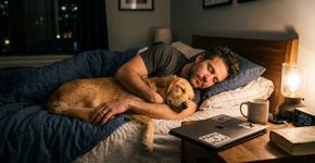 A psicologia diz que as pessoas que dividem a cama com seus animais entendem no fundo algo que muitos adultos esquecem: que as relações que funcionam de verdade não exigem que a gente seja ninguém além de nós mesmos, e um bicho que não pede nada em troca é o que mais lembra a gente disso