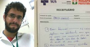 Médico receita bom humor e faz sucesso na internet