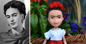 Sem maquiagem, bonecas são transformadas em mulheres inspiradoras