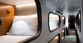 ‘Ônibus-hotel’ faz rota Los Angeles-San Francisco, nos EUA