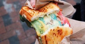 Sanduíche arco-íris: a nova tendência gastronômica