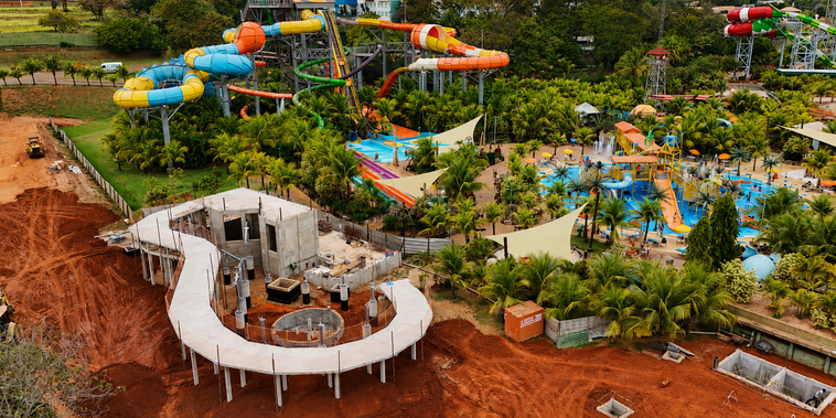 Featured main: Termas dos Laranjais terá montanha-russa aquática infantil