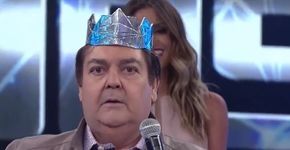 Faustão arranca coroa de vencedor de quadro: “fica ridículo”