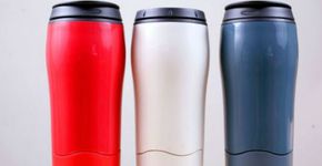 Empreendedores criam caneca impossível de ser derrubada