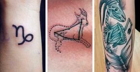 Galeria: 15 tatuagens do signo de capricórnio