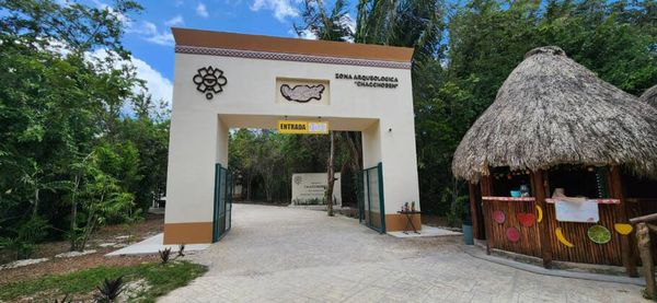 Sítio arqueológico maia de Chacchoben, na Costa Maya, no México