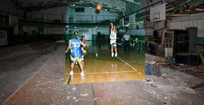 A glória e a decadência de Detroit reveladas em sobreposições de fotos