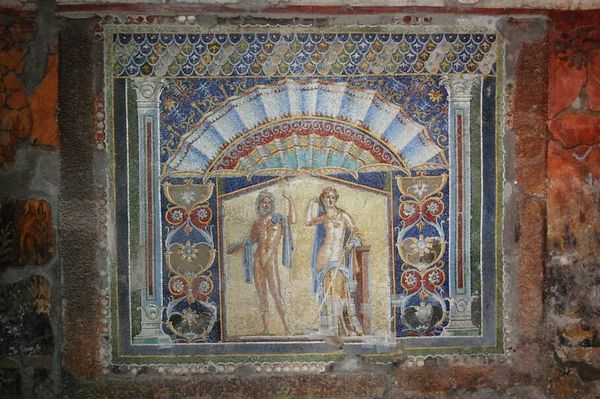 Afresco na Casa di Nettuno e Anfitrite