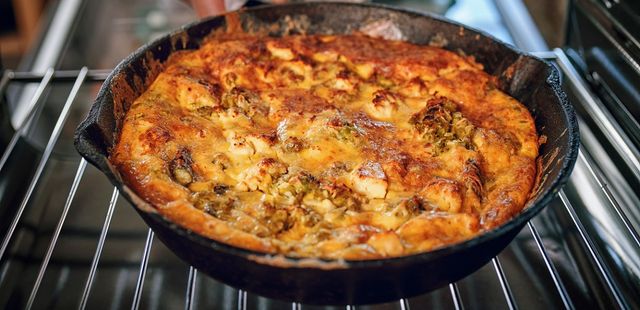 Faça uma omelete de forno diferente e saborosa para sair da rotina