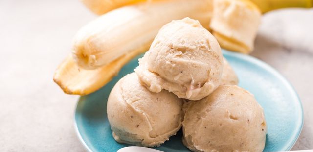 Sorvete de banana irresistível em apenas alguns minutos