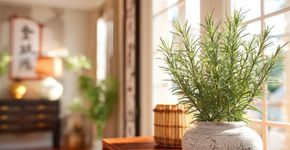 Onde colocar um pé de alecrim para atrair prosperidade para sua casa, segundo o Feng Shui