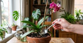 Você conhece a técnica da colher fria para descobrir se sua orquídea está pronta para florescer de novo?