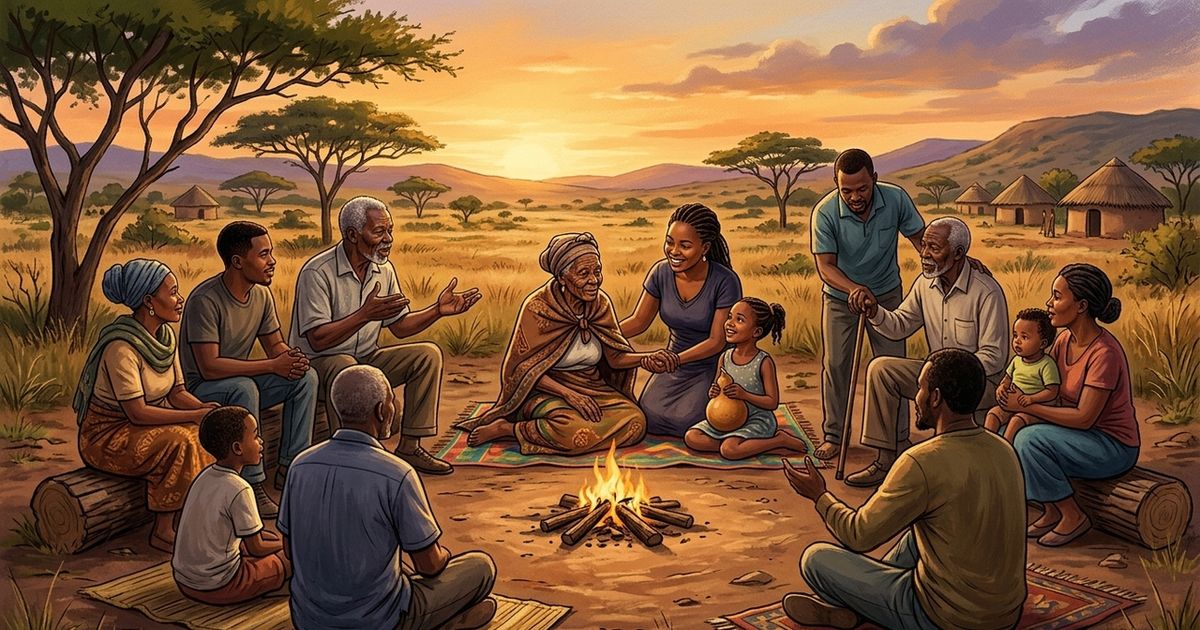 O que significa o provérbio africano do dia: “Uma pessoa é pessoa por meio das outras pessoas”?