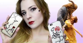 Como fazer uma capa de celular inspirada em ‘A Bela e a Fera’