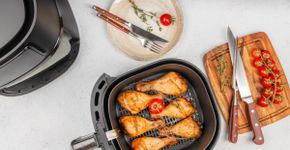 5 receitas práticas de frango na air fryer