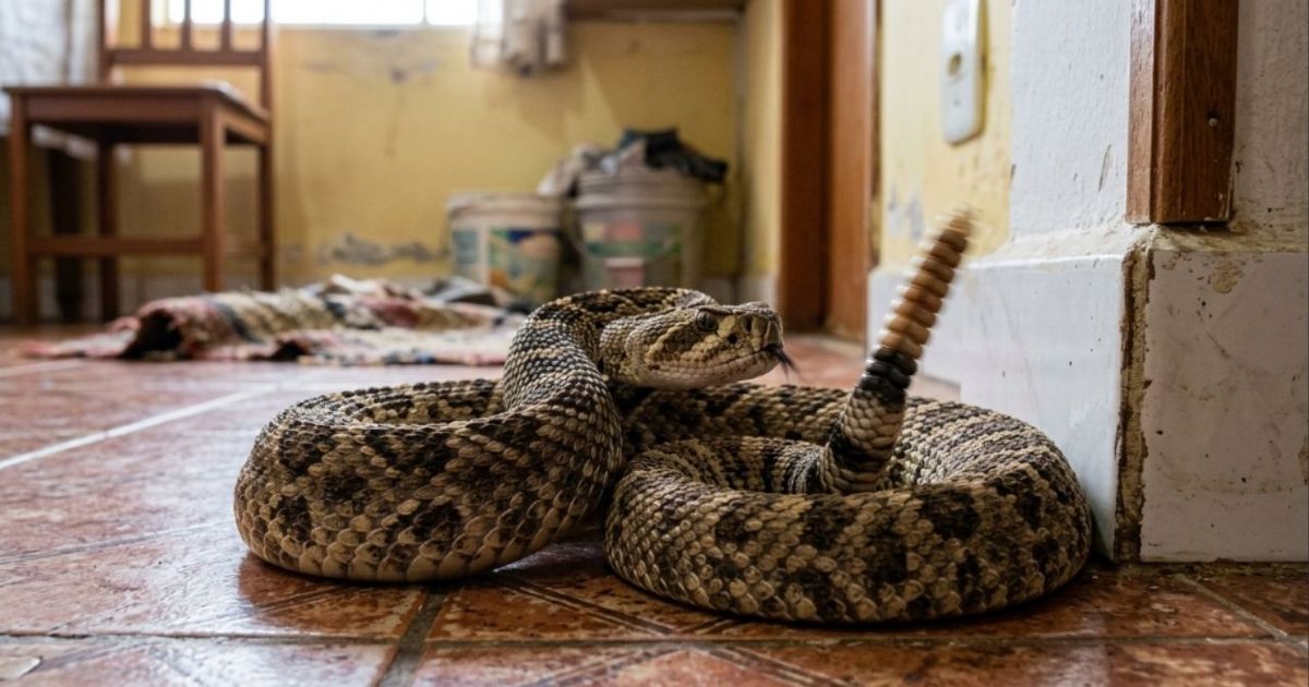 Especialistas recomendam que as pessoas fechem janelas e portas com força porque cada vez mais cobras estão entrando escondidas nas casas