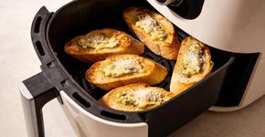 Pão de alho na air fryer sem sujeira e com resultado crocante