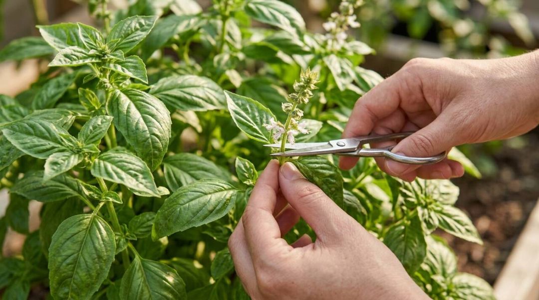 Manjericão florindo pode ficar mais comprido e produzir menos folhas. Veja como retirar as pontas estimula novos ramos e prolonga a colheita.Manjericão florindo pode ficar mais comprido e produzir menos folhas. Veja como retirar as pontas estimula novos ramos e prolonga a colheita.