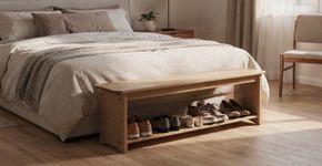 Adeus à cadeira com roupas no quarto: a nova tendência é mais elegante e multifuncional