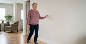 Depois dos 60, caminhar também pode incluir passos para o lado: o exercício indicado pelo serviço de saúde britânico para trabalhar o equilíbrio em casa