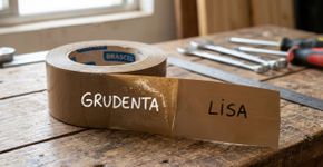 Por que a fita adesiva tem um lado que gruda e um lado que não gruda?