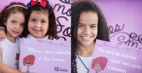 Escola combate bullying e preconceito com Festival Cabelos Lindos