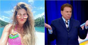 Lívia Andrade mostra Silvio Santos de sunga e arranca segredo