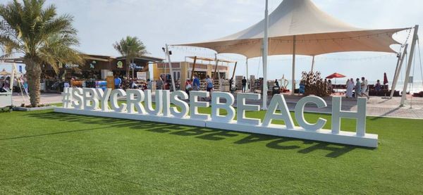 Área reservada para cruzeiristas 