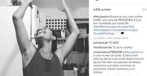 Atriz de ‘Justiça’ exibe pelos nas axilas em foto no Instagram