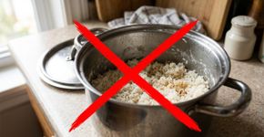 Sobrou arroz e feijão do almoço? Nos Estados Unidos, a orientação é não deixar a panela horas sobre o fogão: recipientes menores e rasos ajudam a comida a esfriar rapidamente na geladeira