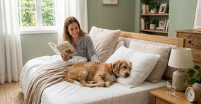 Você deve compartilhar a cama com seu cachorro ou gato?