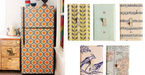 21 maneiras criativas de usar papel de parede (em outros lugares além da parede)